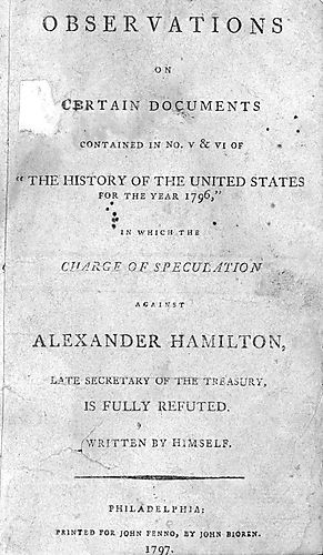 Observations on certain documents contained in no. V & VI of "The history of the United States for the year 1796,"