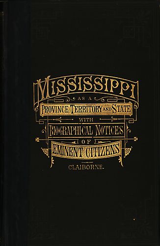 Mississippi, as a province, territory, and state