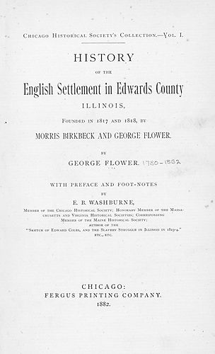 History of the English settlement in Edwards County, Illinois