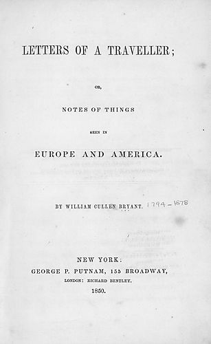 Notes of things seen in Europe and America
