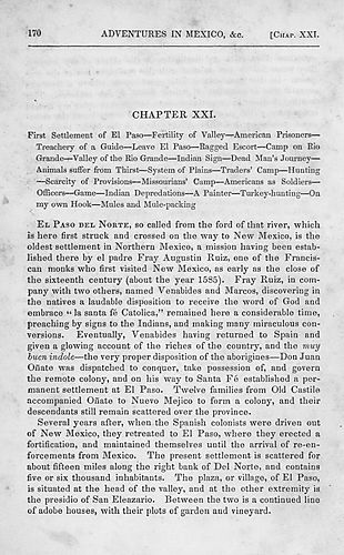 Adventures in Mexico and the Rocky Mountains