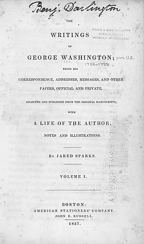 writings of George Washington