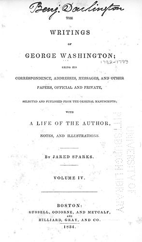 writings of George Washington