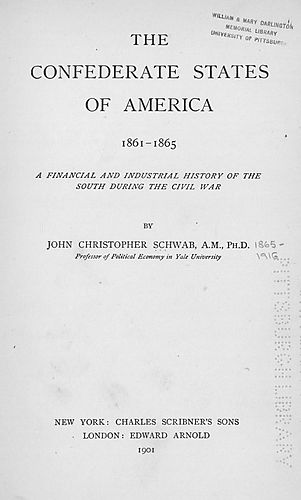 Confederate States of America, 1861-1865