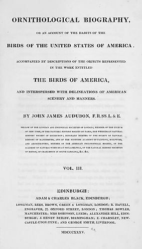 Ornithological biography