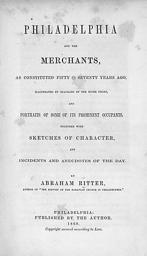 Philadelphia and her merchants