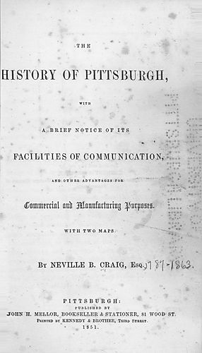 history of Pittsburgh