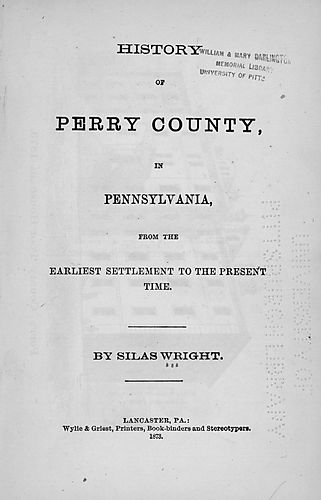 History of Perry County, in Pennsylvania