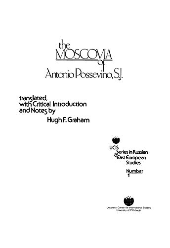 Moscovia. English