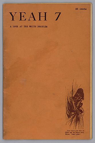 "Yeah A Look at the White Problem" Pamphlet