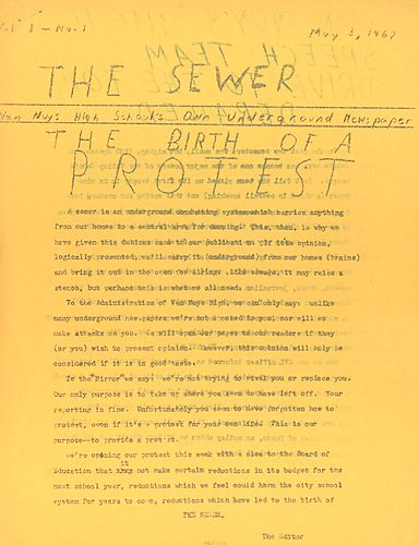 The Sewer, V.1, N.1