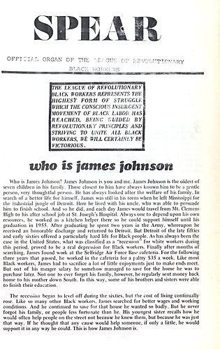 Spear: Who is James Johnson Pamphlet