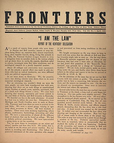 Frontiers