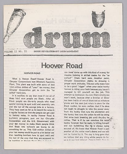 Drum: Hoover Road