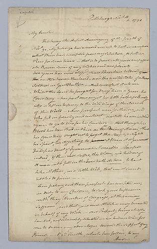 Maria Smith Butler to Samuel Smith