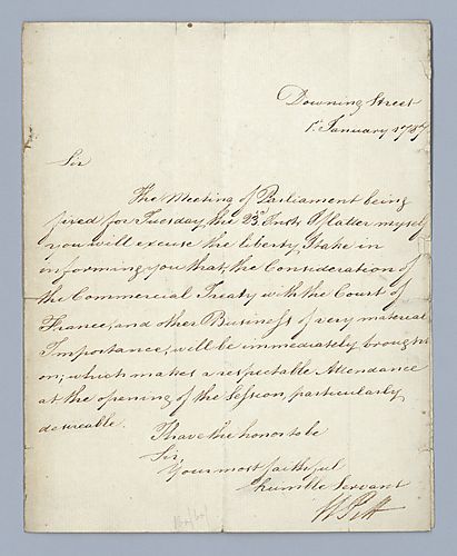 William Pitt the Younger to --