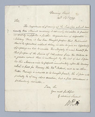 William Pitt the Younger to --
