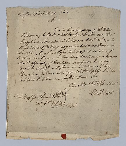 Edward Cook to Edward Hand