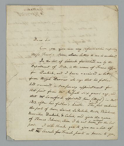 Albert Gallatin to --