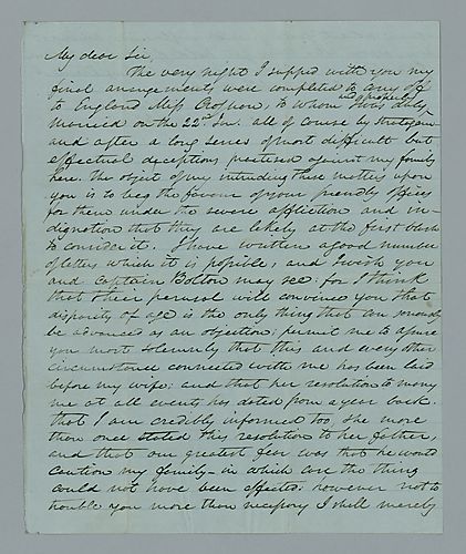 Edward W. Schenley to Mr. Lynch