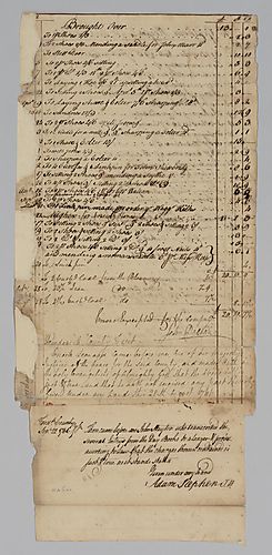 G. Fairfax’s account with Gershom Keyes