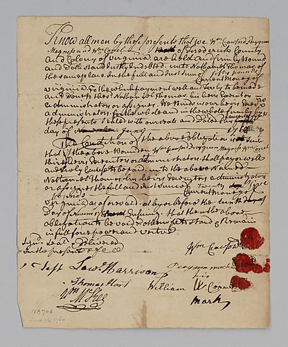 William Crawford’s debt to Nathaniel Thomas