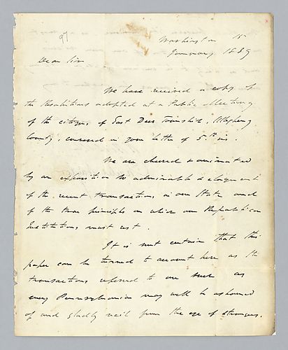 Richard Biddle and Charles Naylor to H. M. Brackenridge (LB # 97)