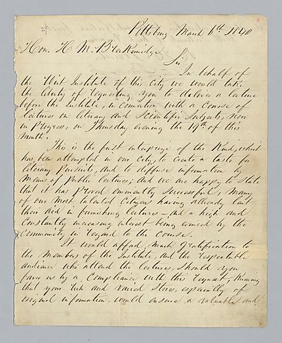R. H. Forrester et al to H. M. Brackenridge (LB# 29)