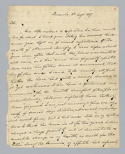 Samuel R. Overton to H. M. Brackenridge (LB# 34)