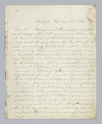 John Baldwin to H. M. Brackenridge (LB # 62)