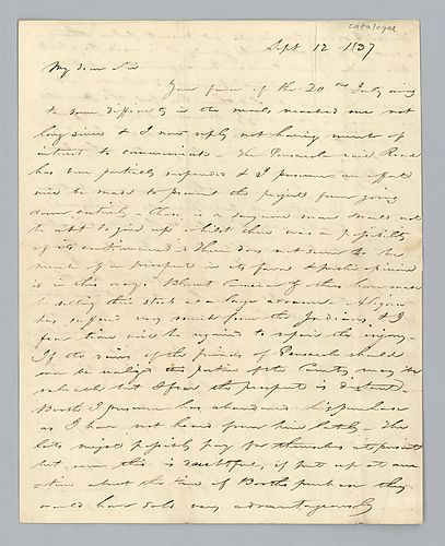 T. Baltzell to H. M. Brackenridge
