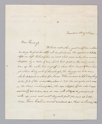 Benjamin Morgan Brackenridge to Samuel A. Rulon