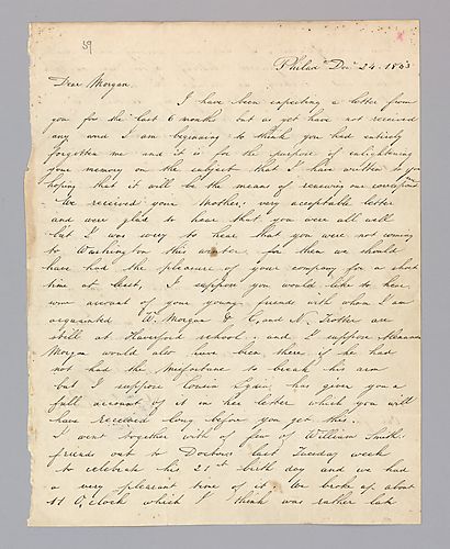 Benjamin Morgan Brackenridge from Samuel A. Rulon (LB# 59)
