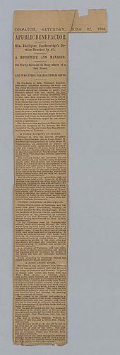 Obituary Notice for Phillipine Brackenridge