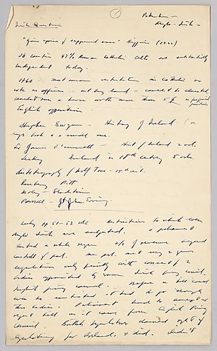 Unknown - Political history,