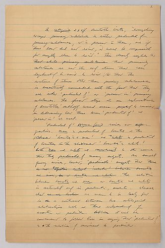 "Substance and Form in Aristotle",