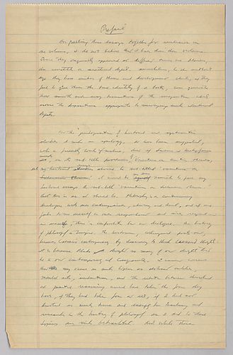 "Essays in Philosophy and its History,"