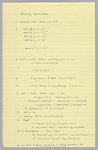 "Reasoning about Values,"
