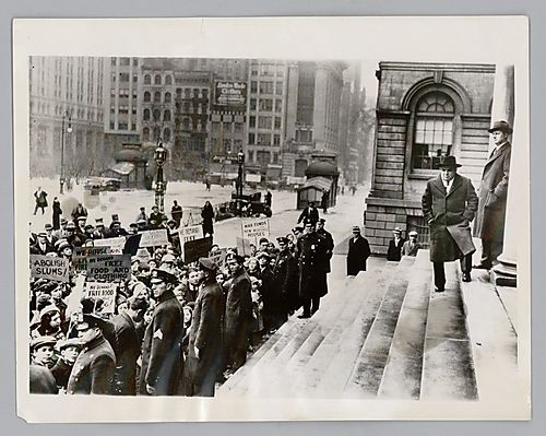 Tenement Children Protest, New York City