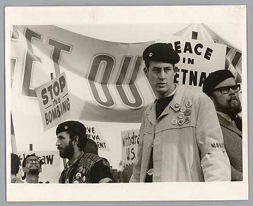 "Stop the Bombing" Protest
