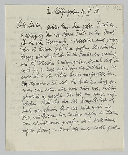 Letters to His Mother (Items 36-59)