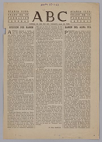 Newspaper Clippings, Images, and Graphic Items on Funeral, Drawings, Death Notices