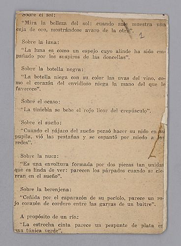 "Gregues:" Compilation of Phrases from a Range of Authors, Items 1-80