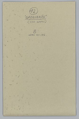 "Gregues:" Compilation of Phrases from a Range of Authors, Items 91-176