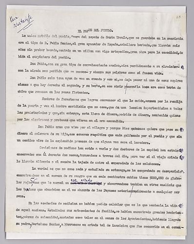 "El papus del pueblo"