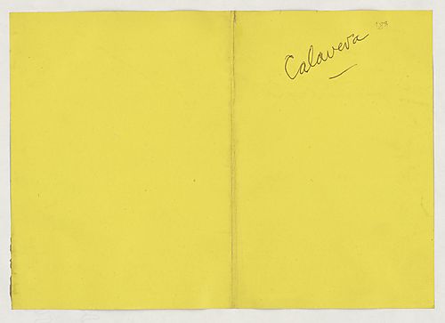 "Calavera"