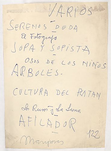 "Invencía/Mocedad Mocerío"