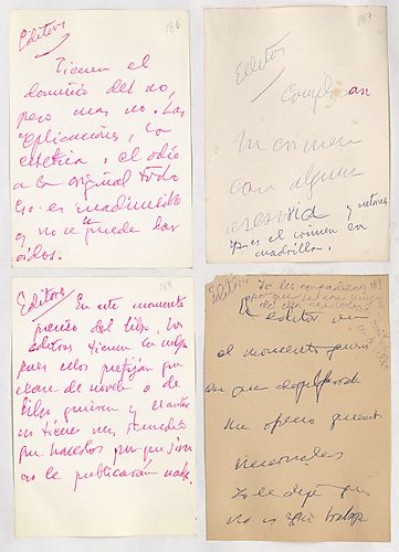 Loose Notes, Items 186-287