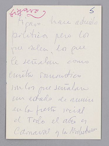 "Romanticismo": Notes