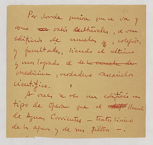 Unidentified Fragments about Buenos Aires